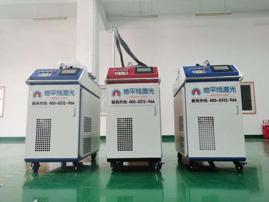 1000W 1080nm হ্যান্ডহেল্ড লেজার ওয়েল্ডার ফাইবার লেজার ওয়েল্ডিং সরঞ্জাম ডাবল দুল