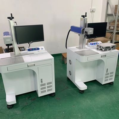ধাতব 30W 60khz লেজার চিহ্নিতকরণ মেশিন, প্লাস্টিকের জন্য লেজার চিহ্নিতকরণ মেশিন