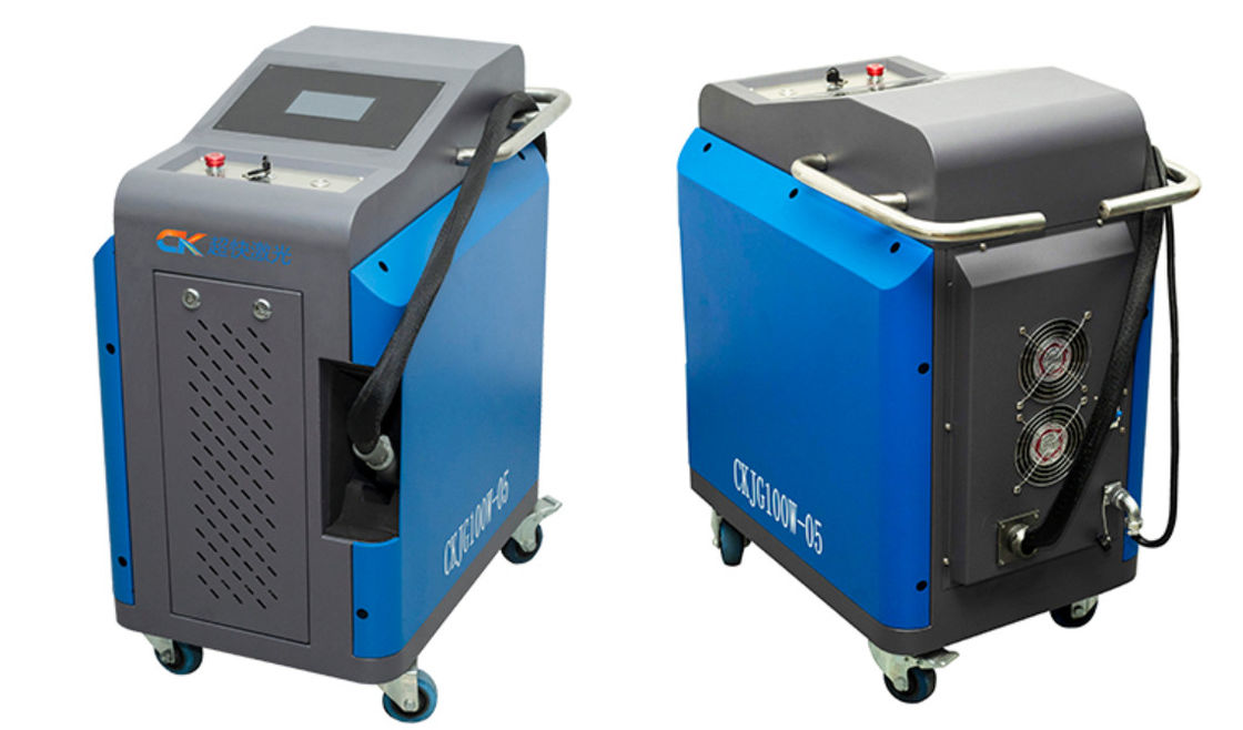 এয়ার কুলিং 200W 10 মি লেজার সারফেস ক্লিনিং মেশিন