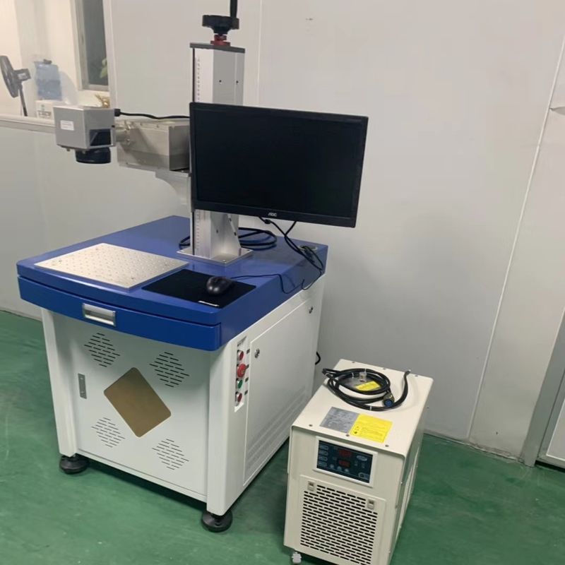 প্লাস্টিক নিরাপত্তা সীল জন্য EZCAD নিয়ন্ত্রণ 3W 5W RFH UV লেজার খোদাইকারী 355nm